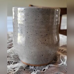 Hand Made Speckled Gray Ceramic Mug/Tumbler